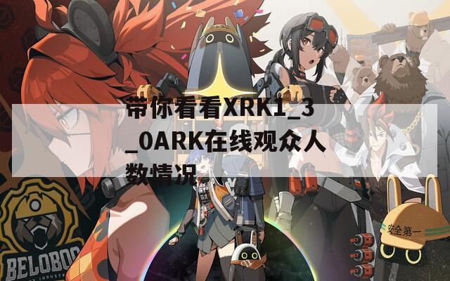 带你看看XRK1_3_0ARK在线观众人数情况