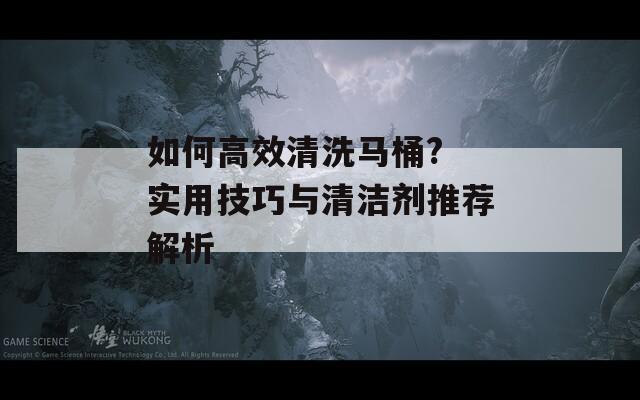 如何高效清洗马桶? 实用技巧与清洁剂推荐解析  第1张